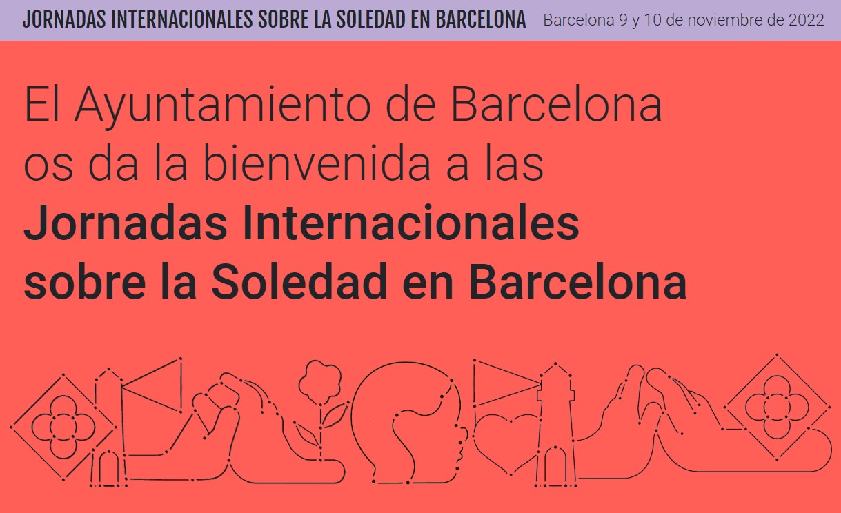 Portada de las Jornadas Internacionales de Soledad de Barcelona