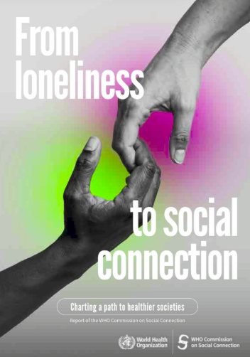 Portada del Estudio De la Soledad a la Conexión Social de la OMS