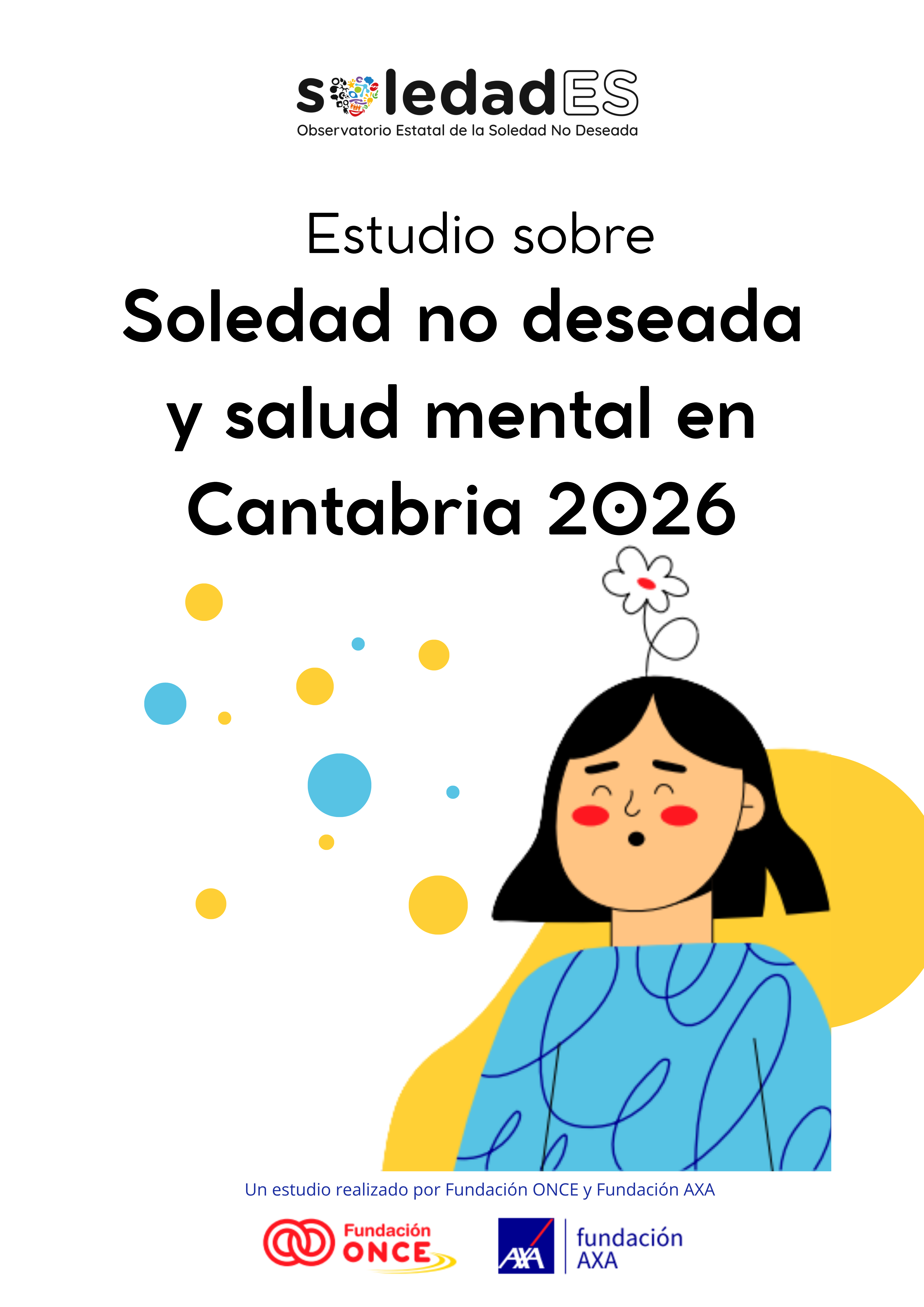 Portada estudio soledad no deseada y salud mental en Cantabria 2026