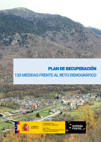 Portada Plan de Recuperación 130 medidas frente al reto demográfico