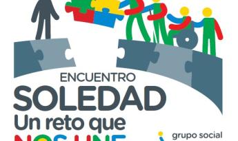 Logo del encuentro Soledad, un reto que nos une del Grupo Social ONCE