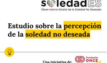 Portada del Informe de Percepción Social de la Soledad No Deseada